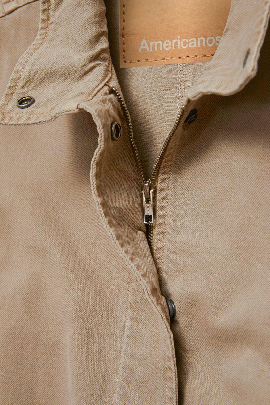 
                Americanos - Kurtka jeansowa beżowa - 2230021004185