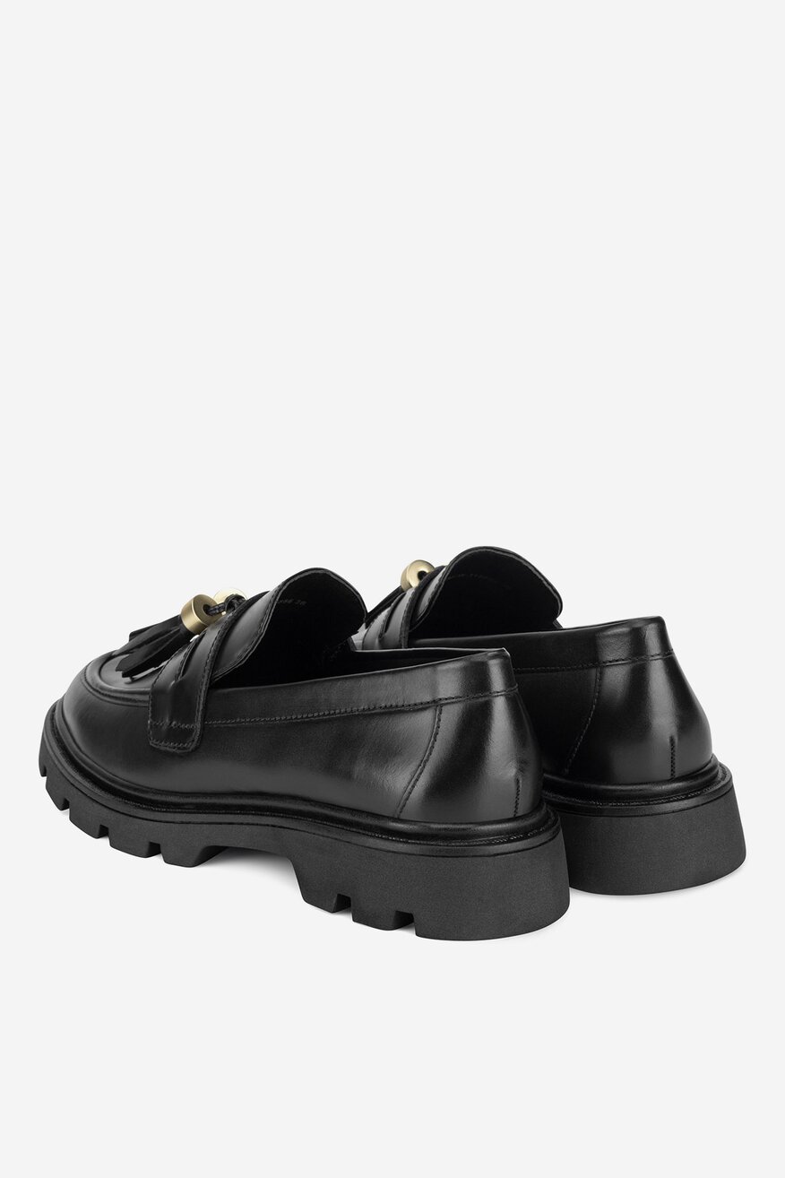 Gino Rossi - Loafersy skórzane - 5905588827757
