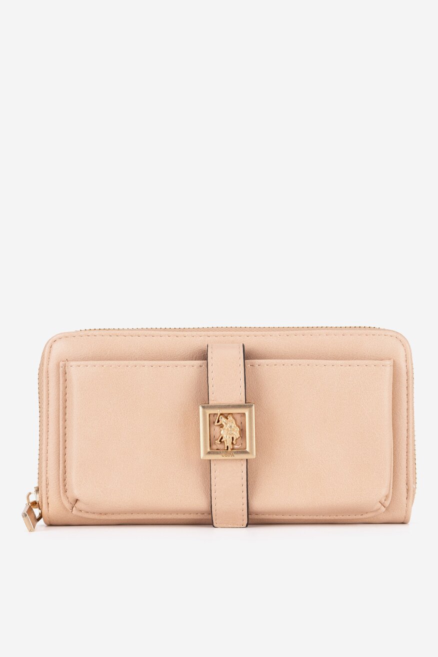 
                Дамски портфейл U.S. POLO ASSN. СВЕТЛОРОЗОВ - 5905588970866