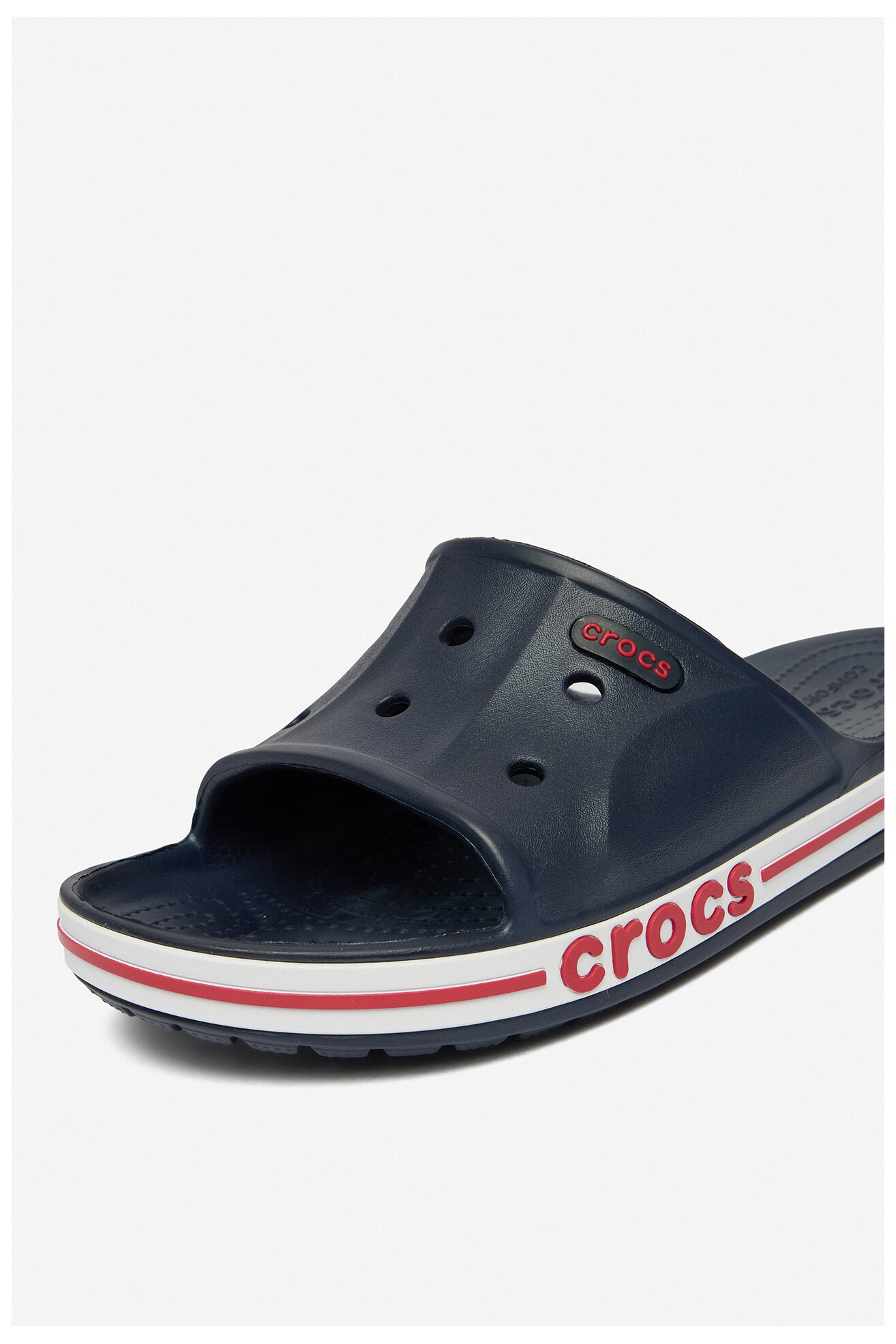 Klapki basenowe Crocs C-BAYABAND SLIDE 205392-4CC Granatowy