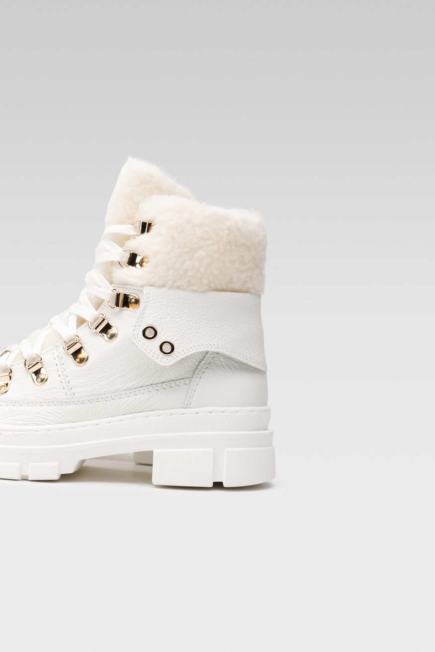 
                RAGE AGE - Botki białe - 2230032348186