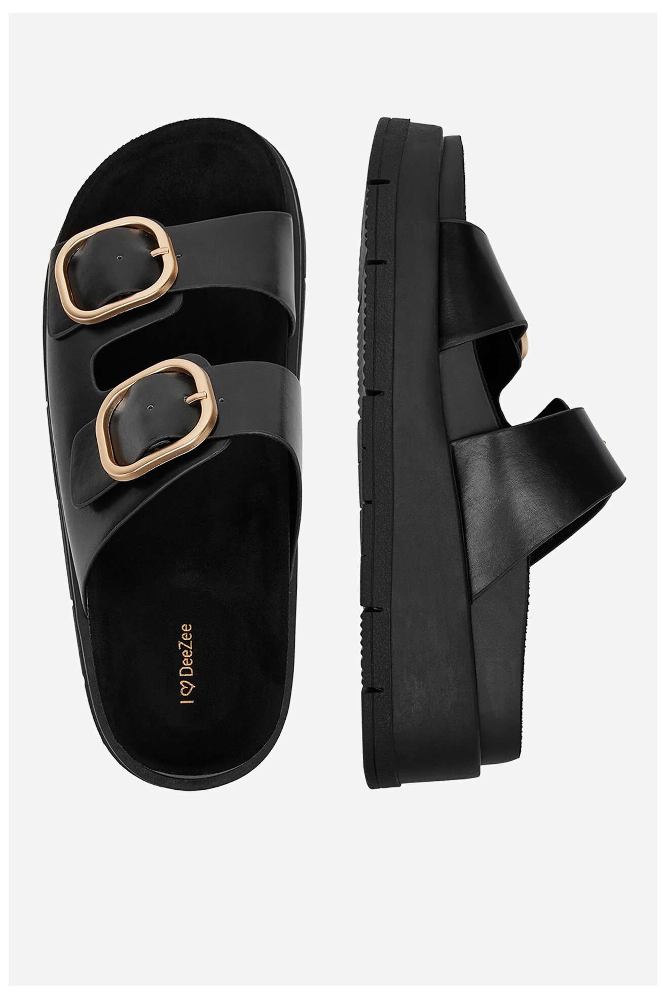 Pantofle DeeZee HY62273-2 ČERNÁ