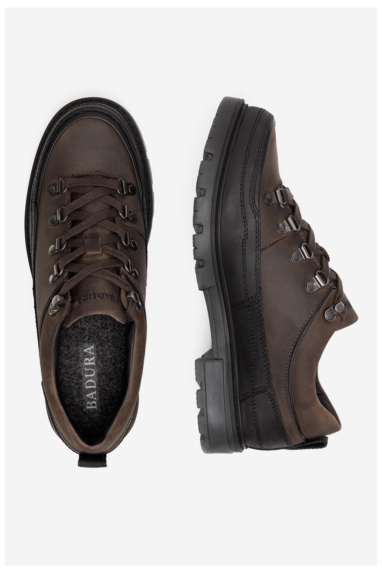 Pantofi casual Badura DAVID-01 MI08 MARO