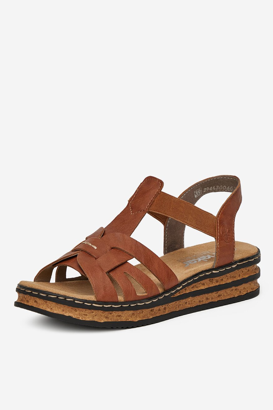 
                Сандали Rieker ТЪМНОКАФЯВ - 2230078405553