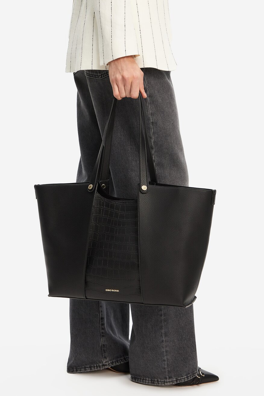 Torba Gino Rossi C-LX10146 CRNA - 5906751290033