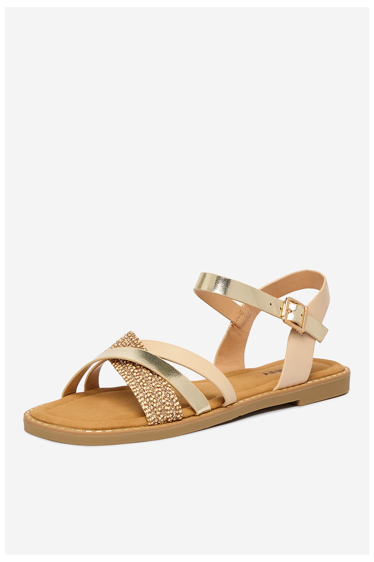 Sandały Jenny CEO-M-F9011-YLD Beżowy