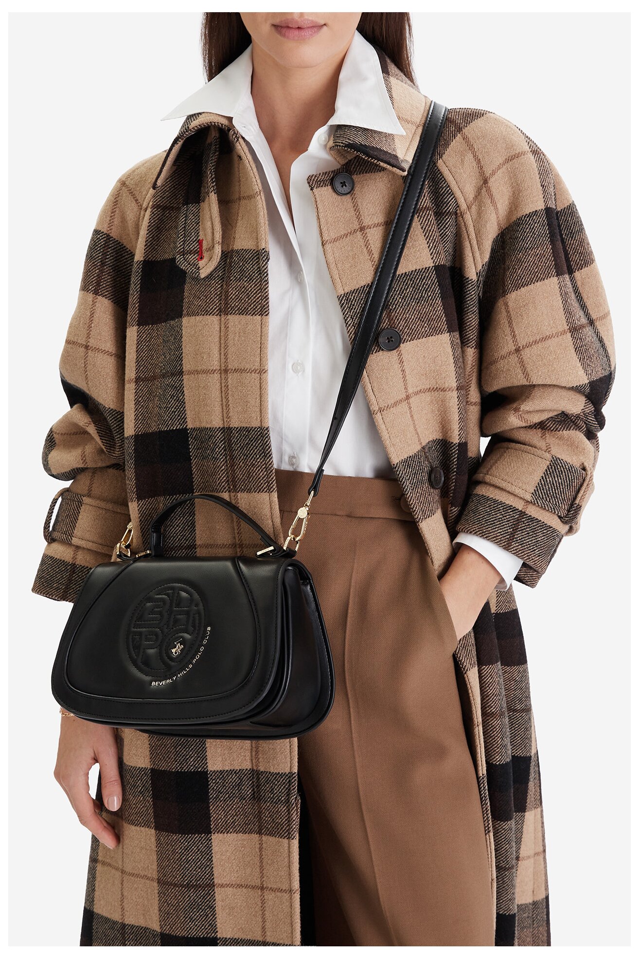 Torebka Beverly Hills Polo Club CEO-BHPC-L-003-09 Czarny