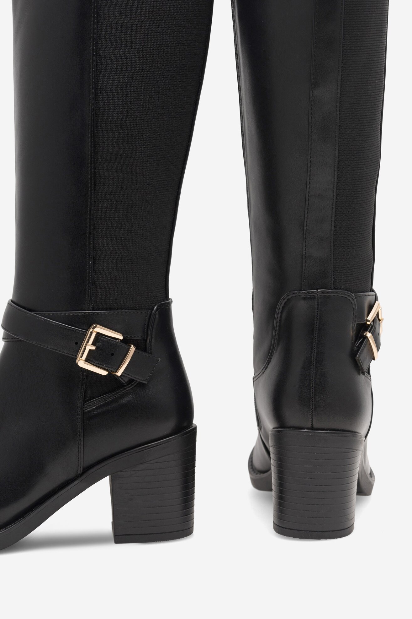 Kozaki Clara Barson ELLA SHL221132 Czarny