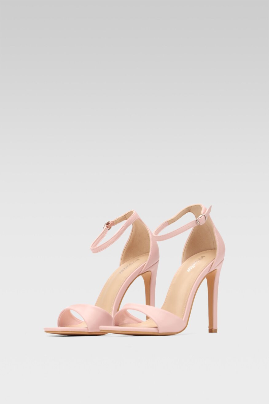 
                DeeZee - Sandały na obcasie pastelowe - 5903698315560