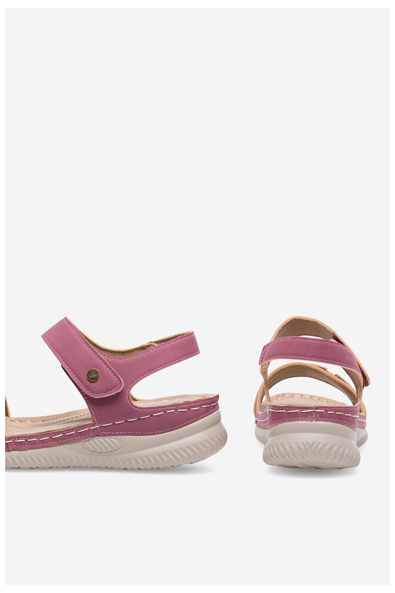 Sandały Clara Barson WYL05010-09 Fioletowy