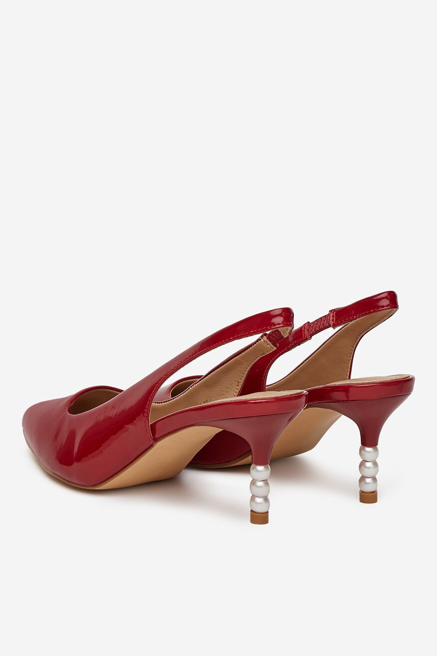 Pantofi cu toc Sergio Bardi ROŞU - 5903698047560