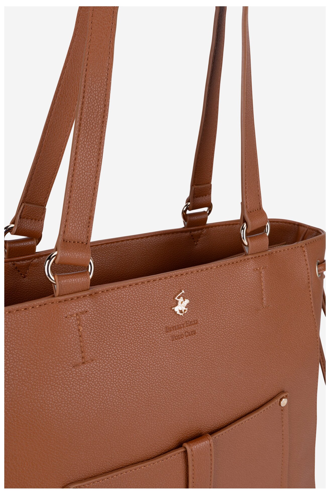 Дамска чанта Beverly Hills Polo Club BHPC-C-015-07 КАМЕЛ