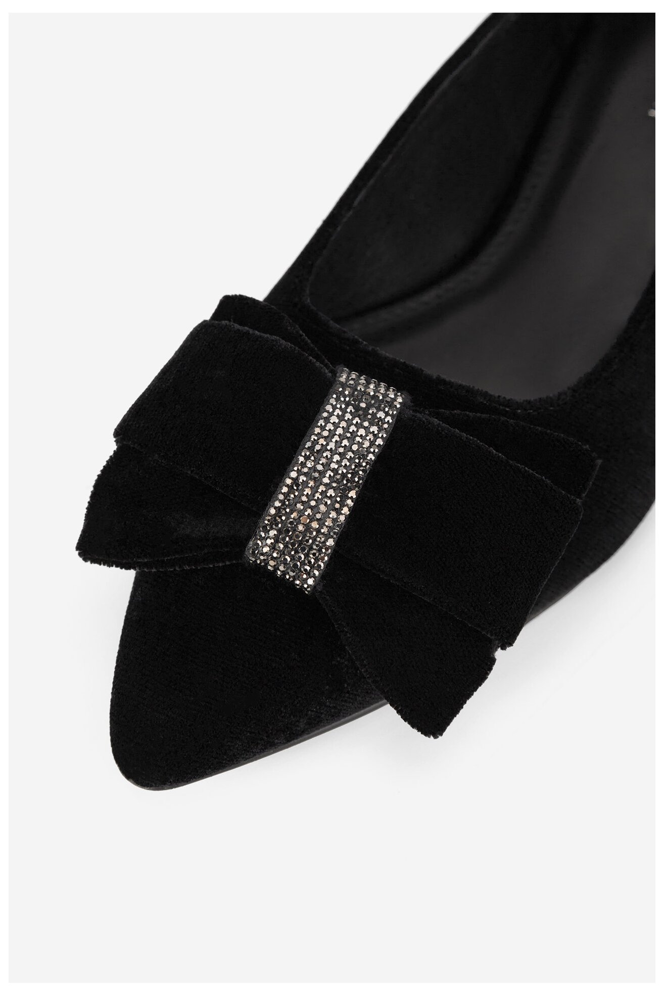 Baleríny Jenny Fairy WYL4044-1 ČERNÁ