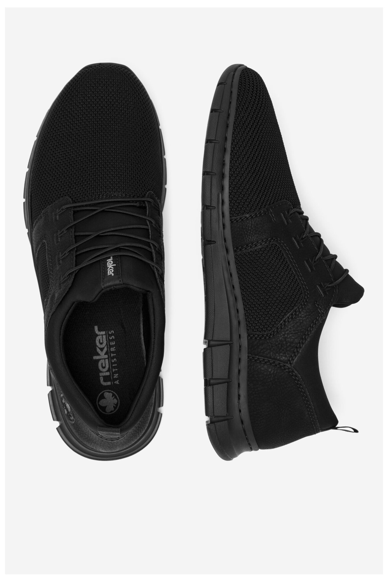 Sneakers Rieker B7796-01 Czarny