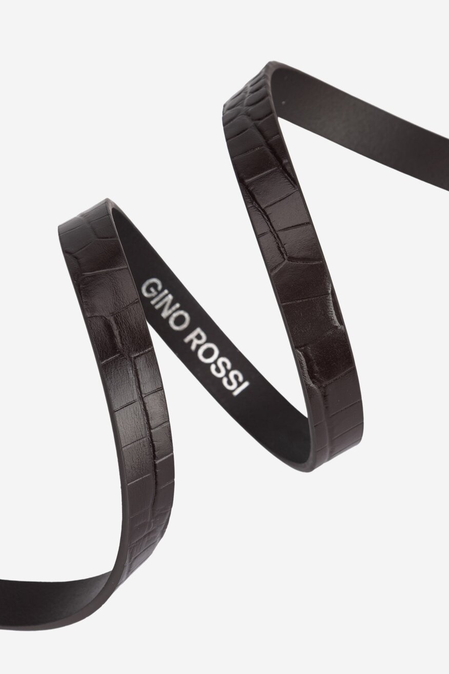 Női öv Gino Rossi SÖTÉTBARNA - 5905588632122