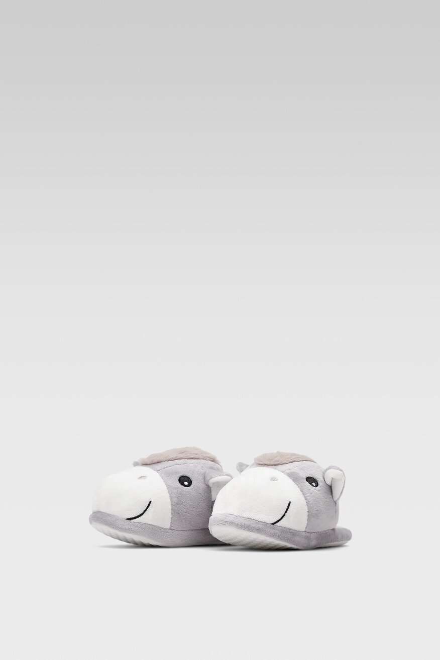 Action Boy - Kapcie szare - 5904248881665