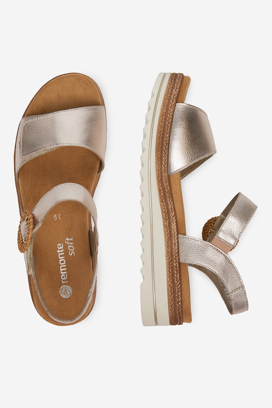 
                Szandál Remonte ARANY - 5906751735886