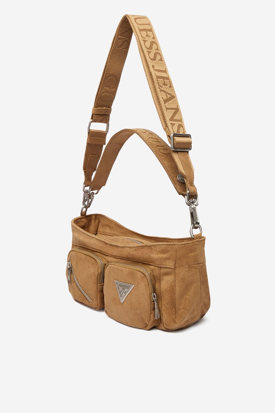 
                Сумка З Ремінцем GUESS JEANS СВІТЛО-БЕЖЕВИЙ - 5906751878101