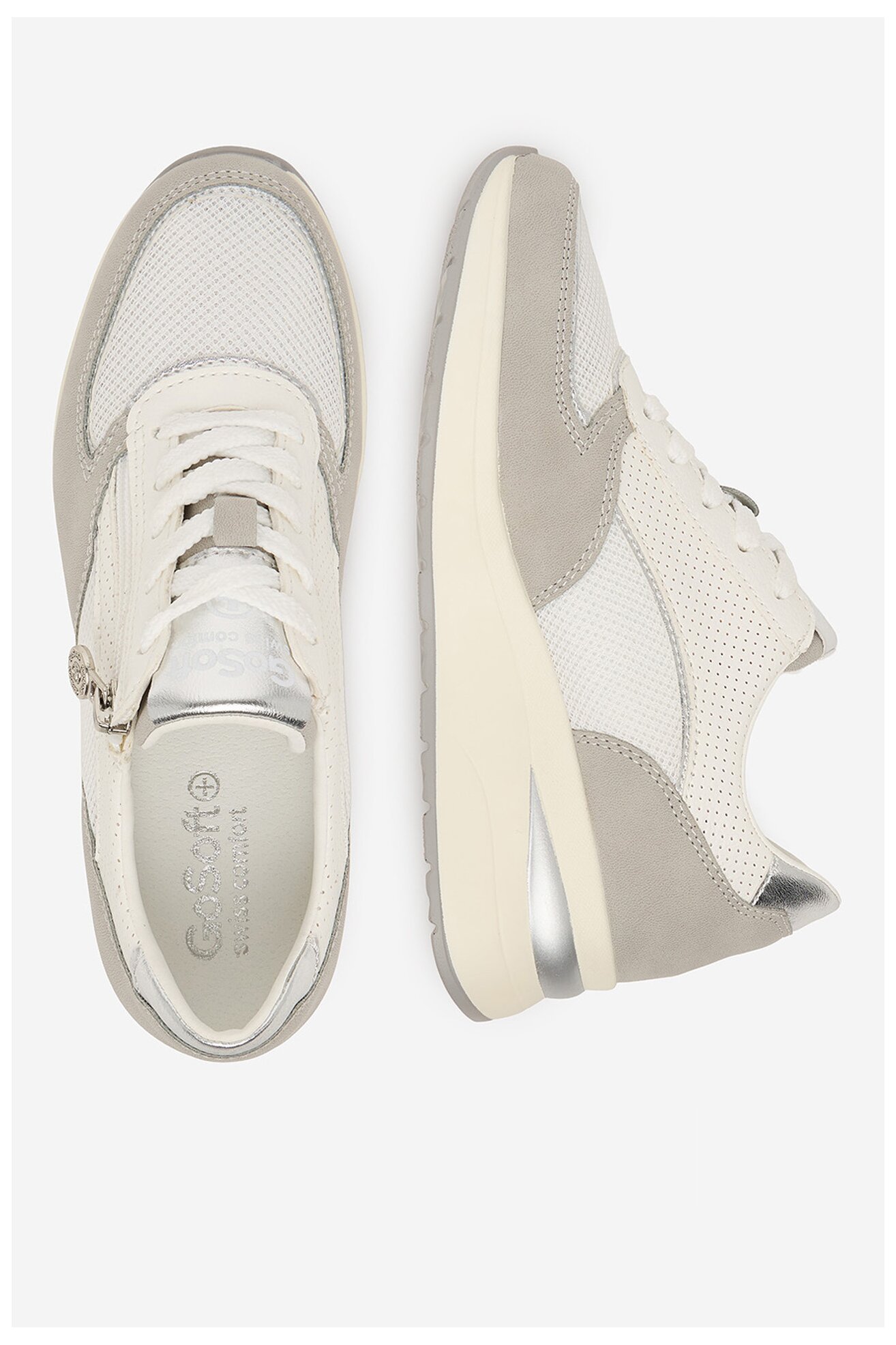 Sneakers Go Soft CEO-WS2P260-03 Szary jasny