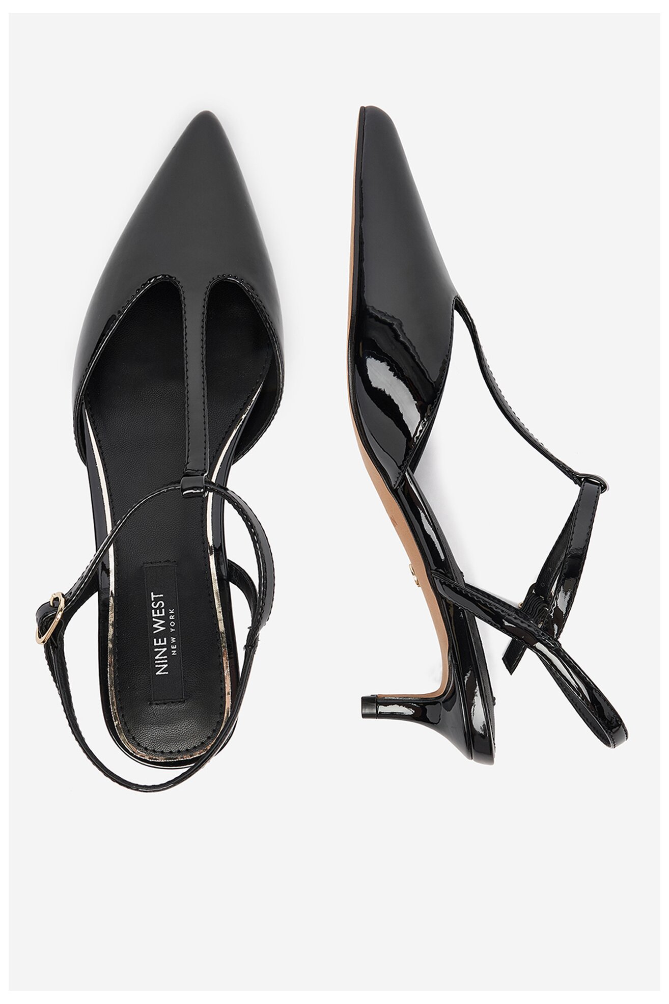 Czółenka NINE WEST CEO-CD25-123-1 Czarny