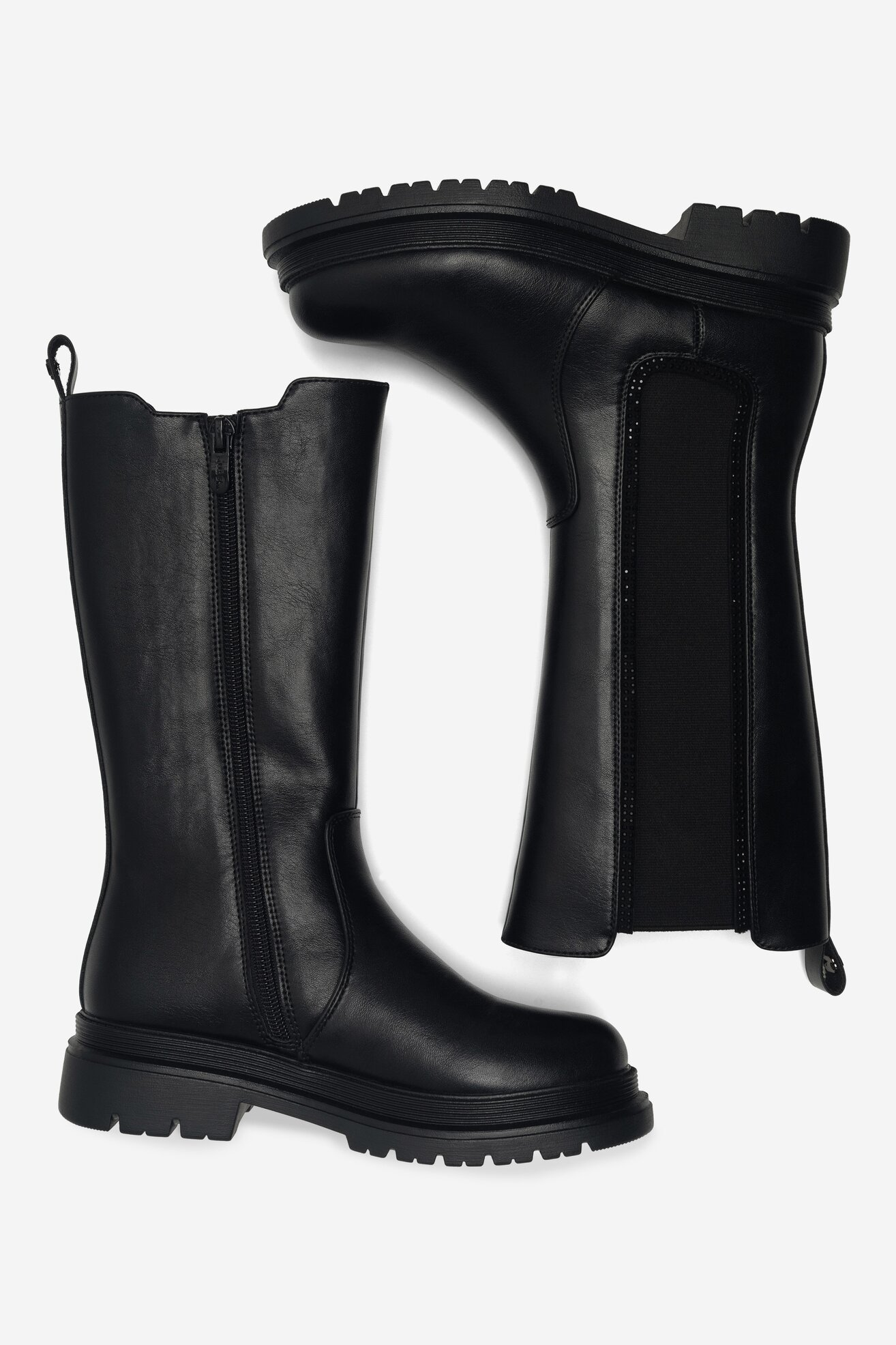 Kozaki Nelli Blu CS6171-02 Czarny