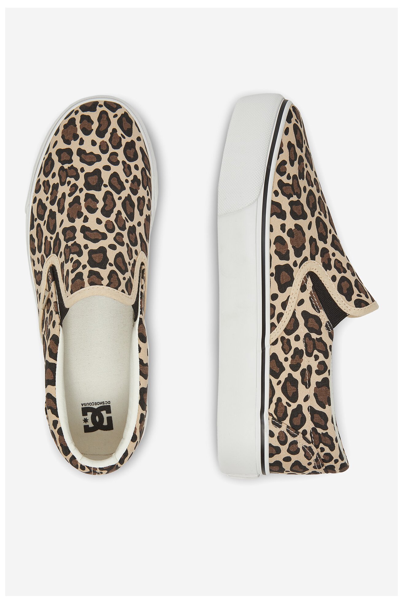 Vászoncipő DC Shoes WFA3015-1B BARNA