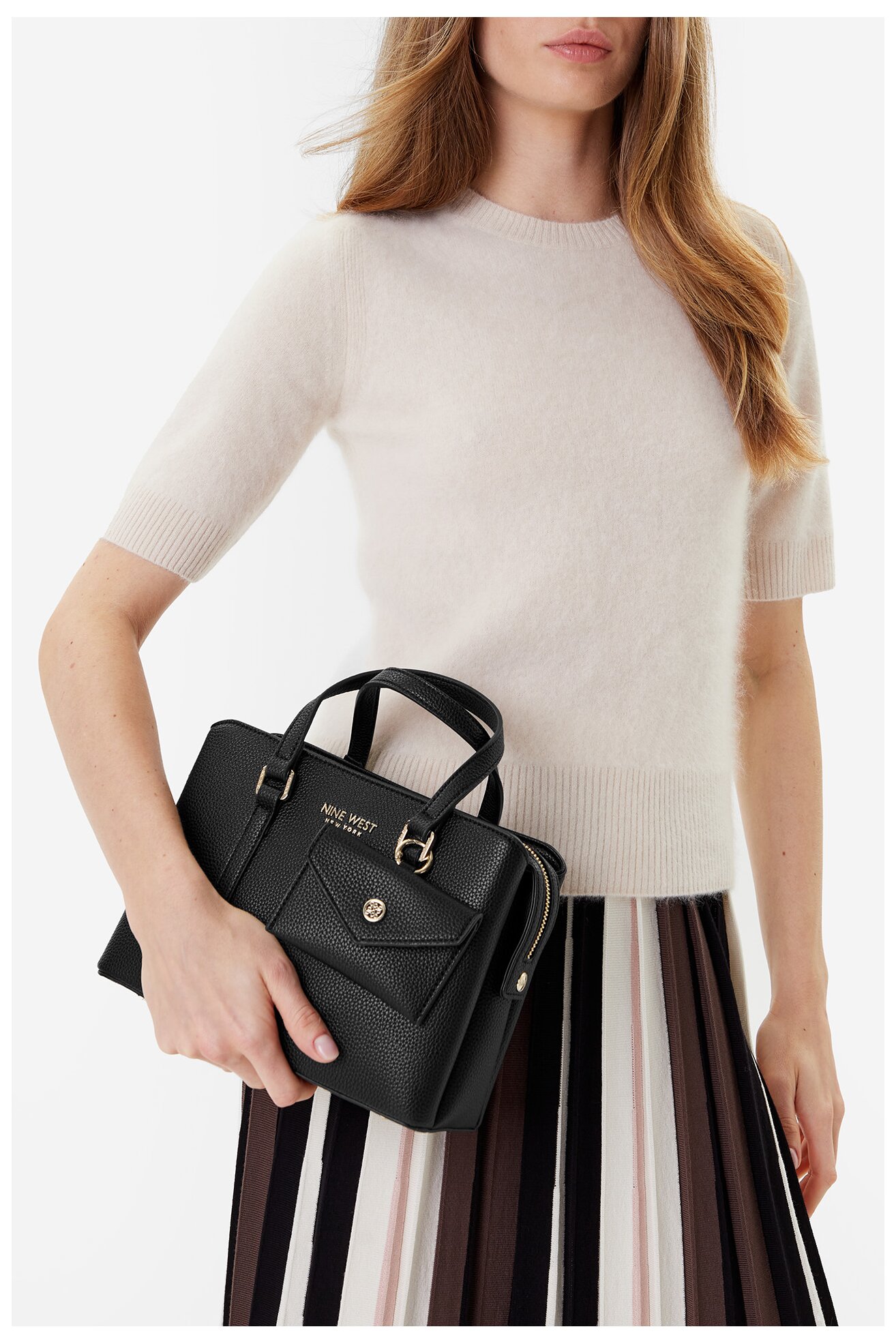 Kézitáska NINE WEST C-JL9733 FEKETE