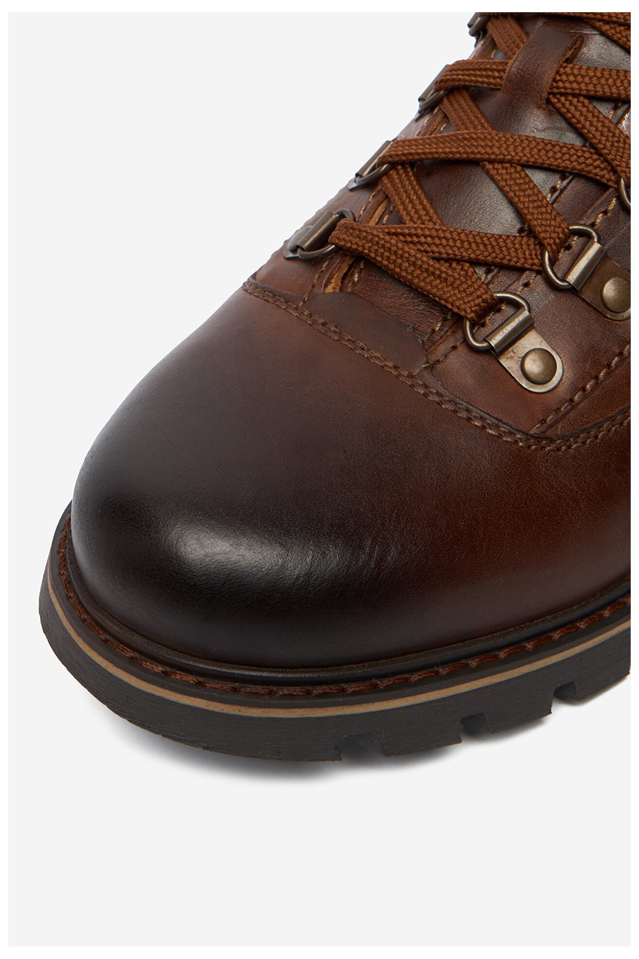 Šněrovací vyšší obuv Lasocki CEO-CHEROKE-07 MI25 HNĚDÁ