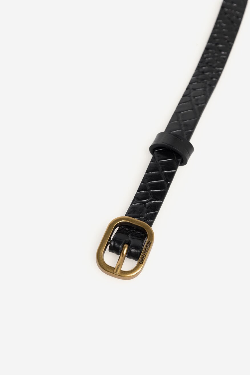 Női öv Gino Rossi FEKETE - 5905588632450