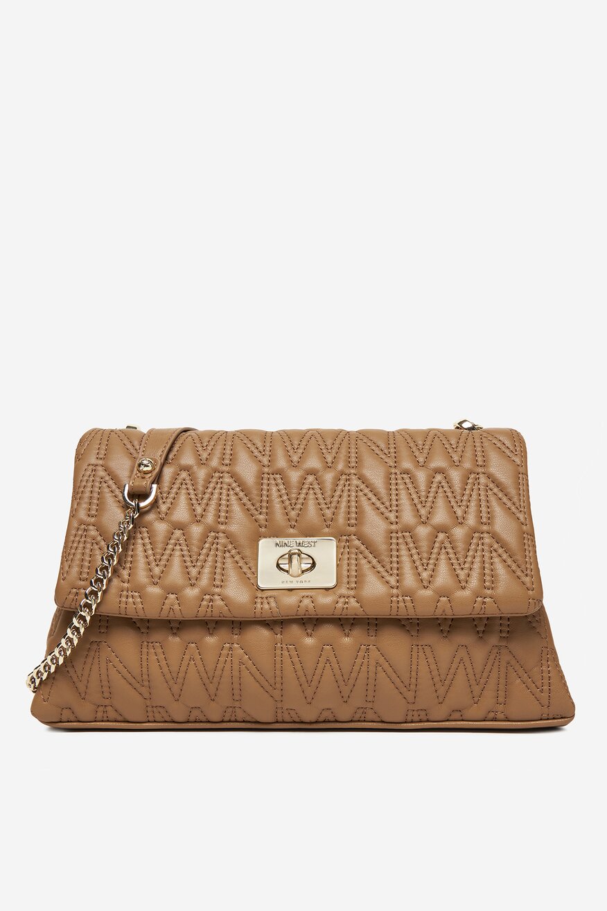 Torebka NINE WEST CEO-MILA-S23788-4 Beżowy - CCC.eu