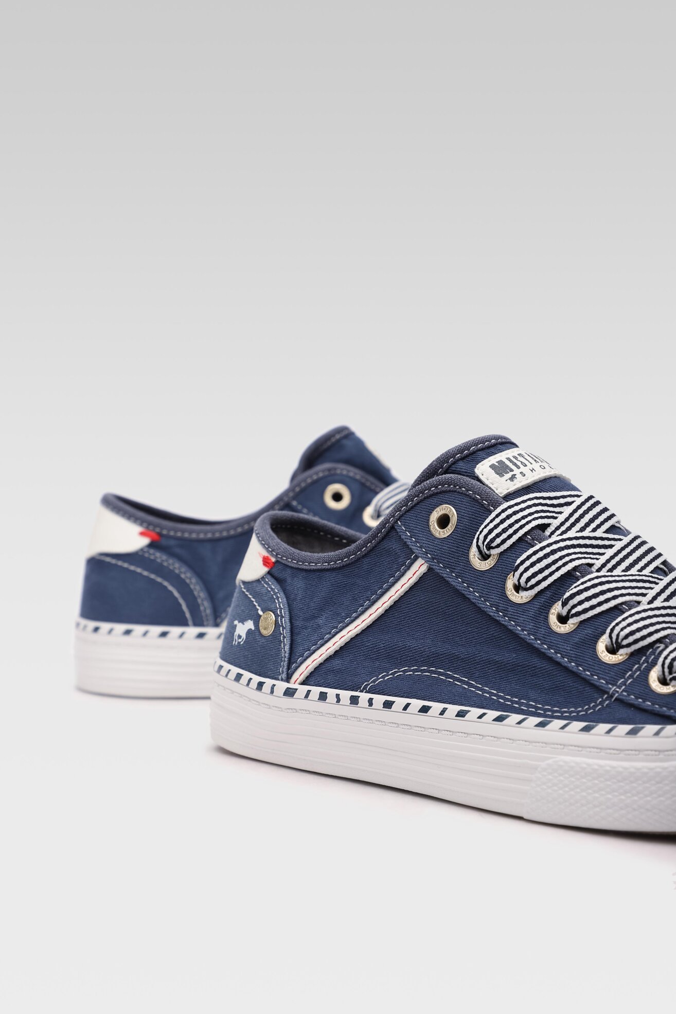 Trampki Mustang 1376-301 Jeansowy