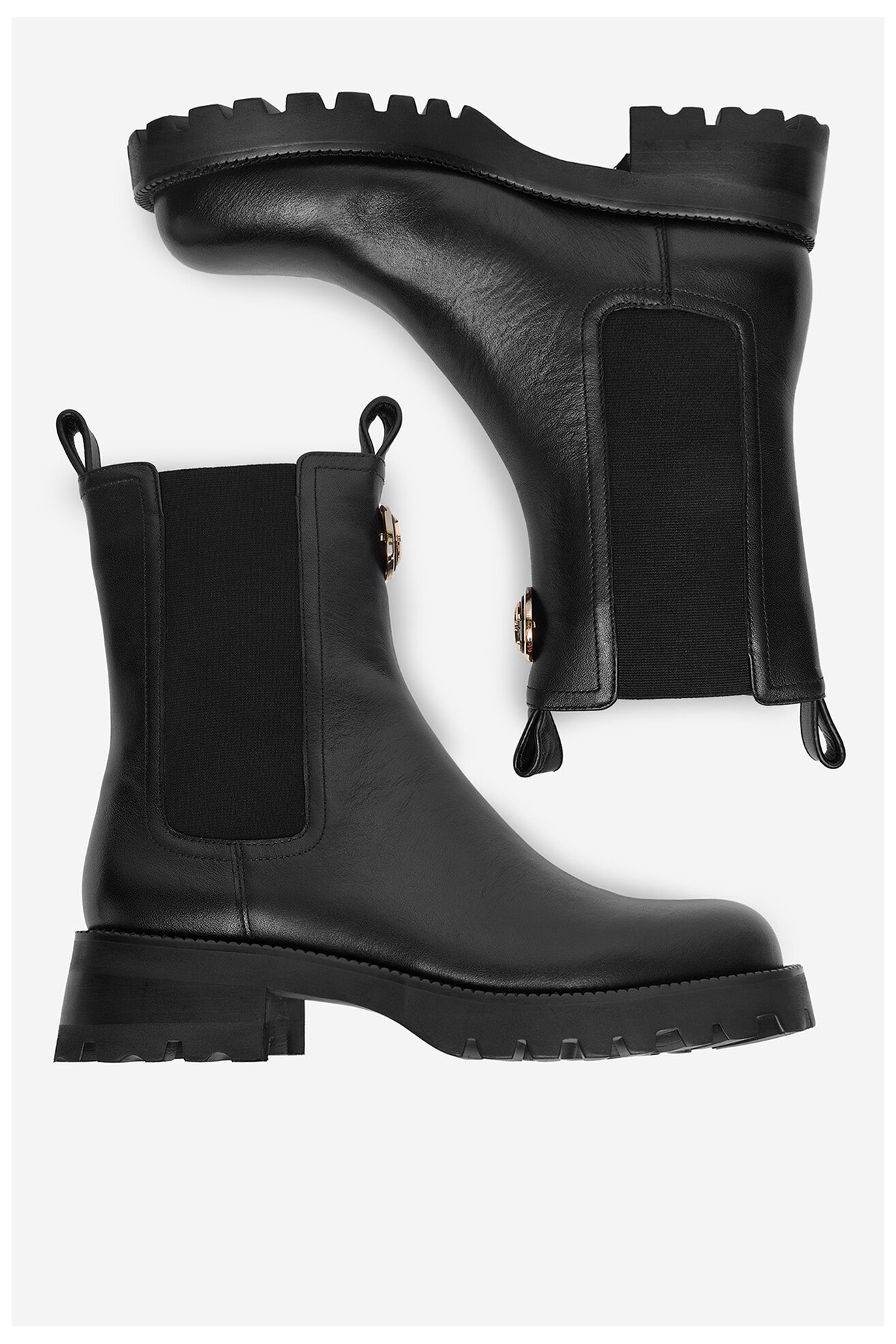 Botki EVA MINGE EO-LARA-220-701 Czarny