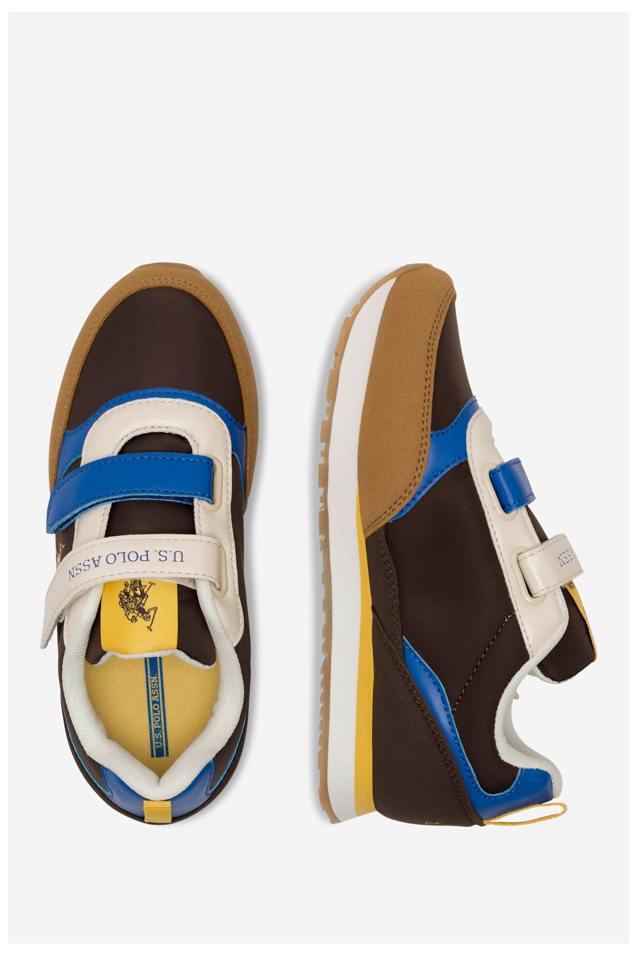 Сникърси U.S. POLO ASSN. NOBIK012A ТЪМНОКАФЯВ