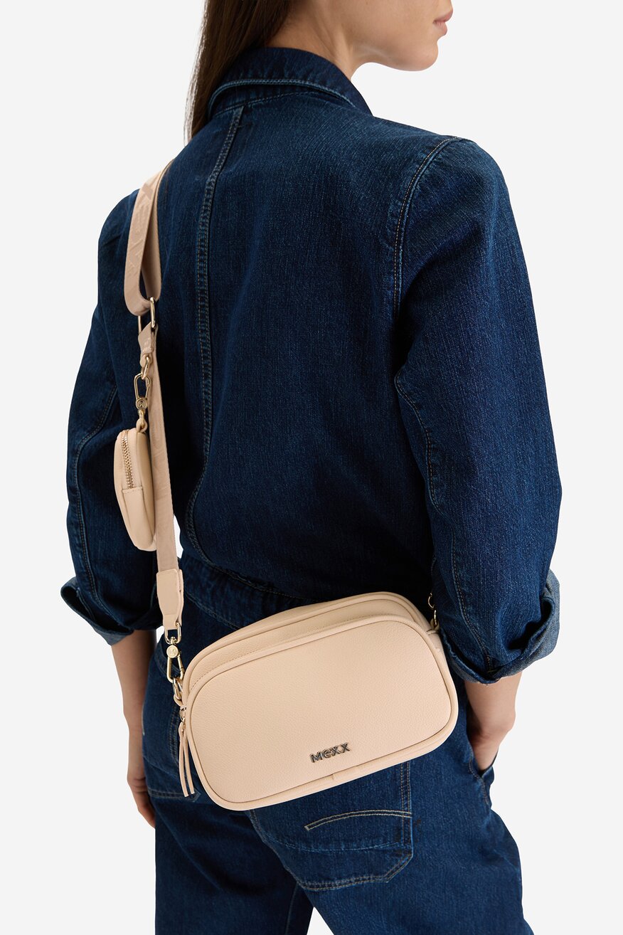 Дамска чанта Mexx СЛОНОВА КОСТ - 5906751564295