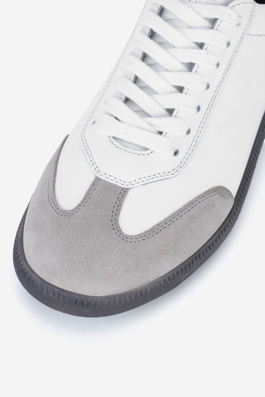 
                Gino Rossi - Sneakersy skórzane - 5905588557692