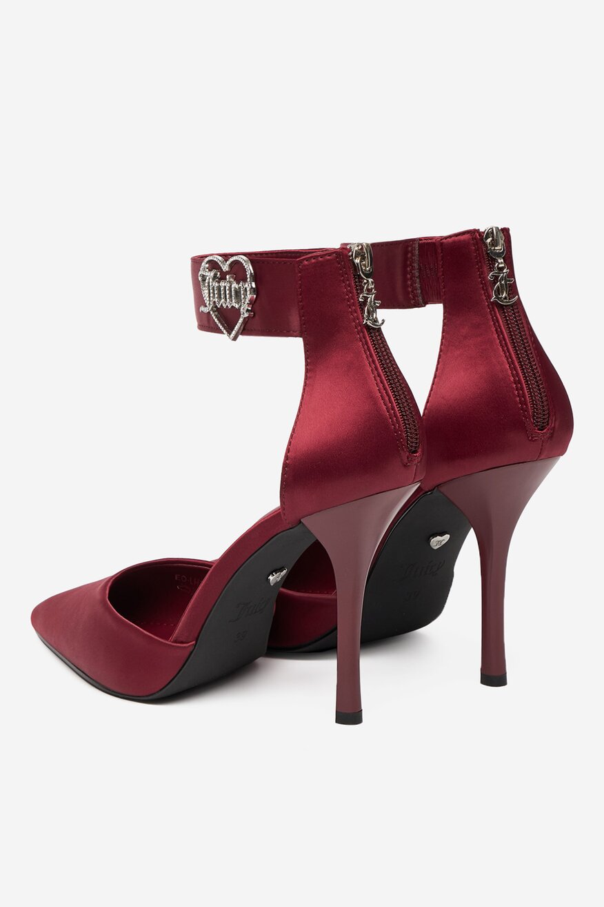 Lodičky Juicy Couture BORDÓ - 5906751476765