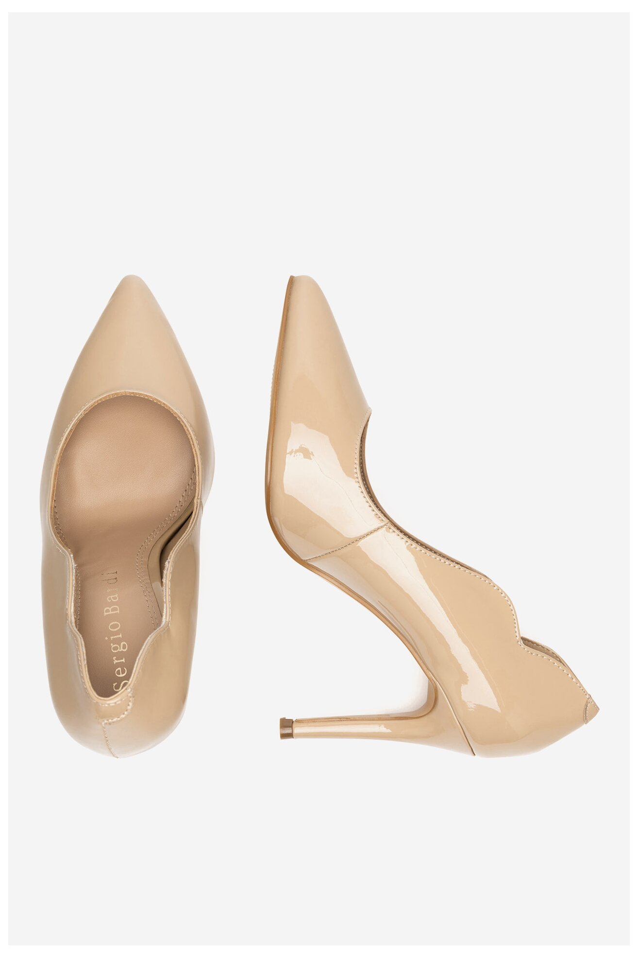 Lodičky Sergio Bardi WYL2142-40Z-SB BÉŽOVÁ