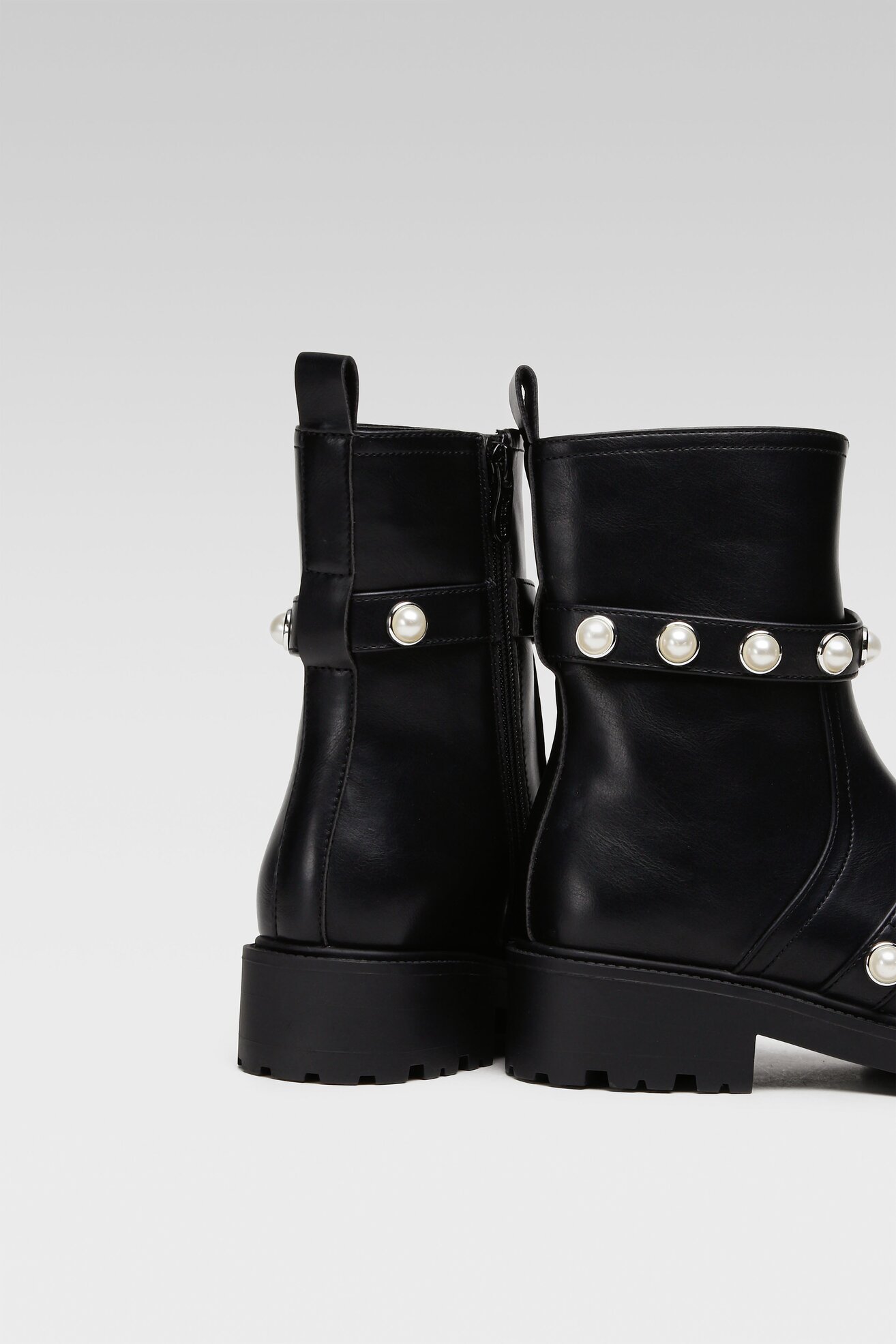 Botki DeeZee WS0903-01 Czarny