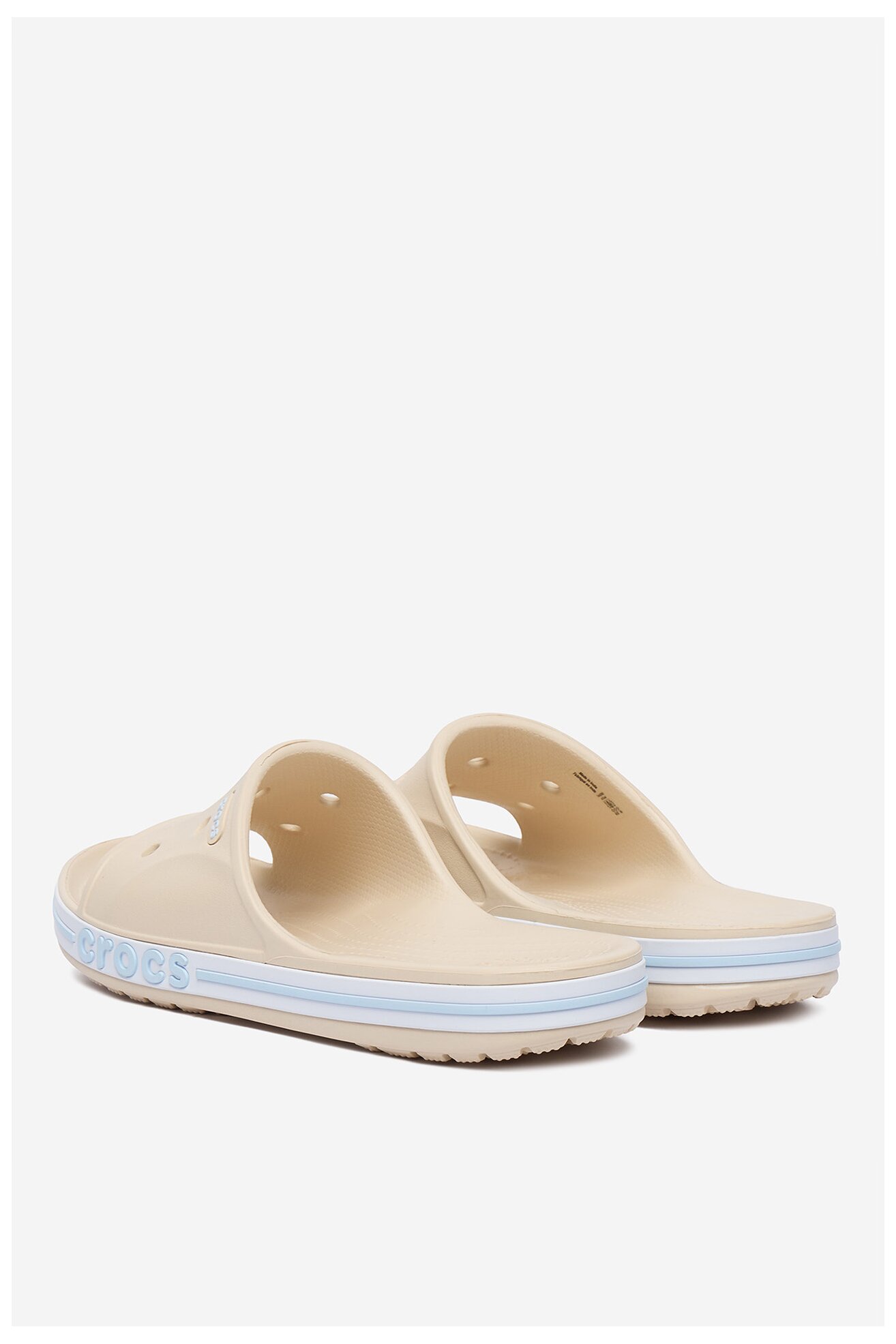 Klapki basenowe Crocs C-BAYABAND SLIDE 205392-1LI Beżowy