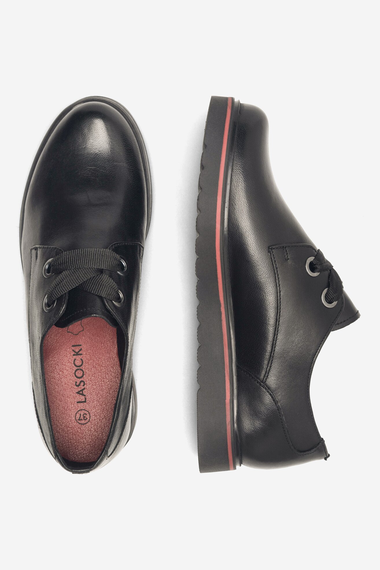 Половинки обувки Lasocki WI16-DADA-01 ЧЕРЕН