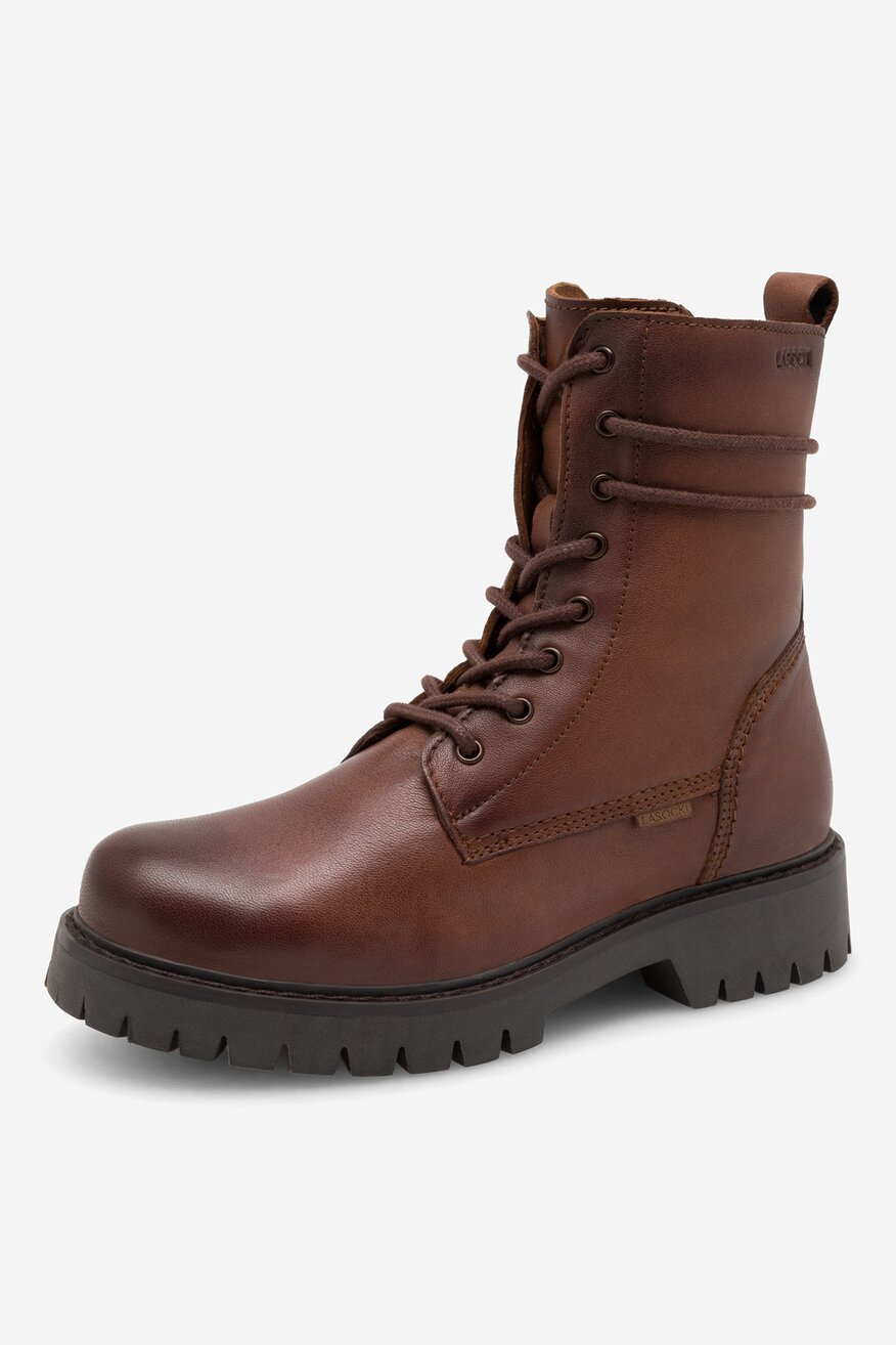 
                Lasocki Young - Trzewiki skórzane ocieplane - 5905588117070