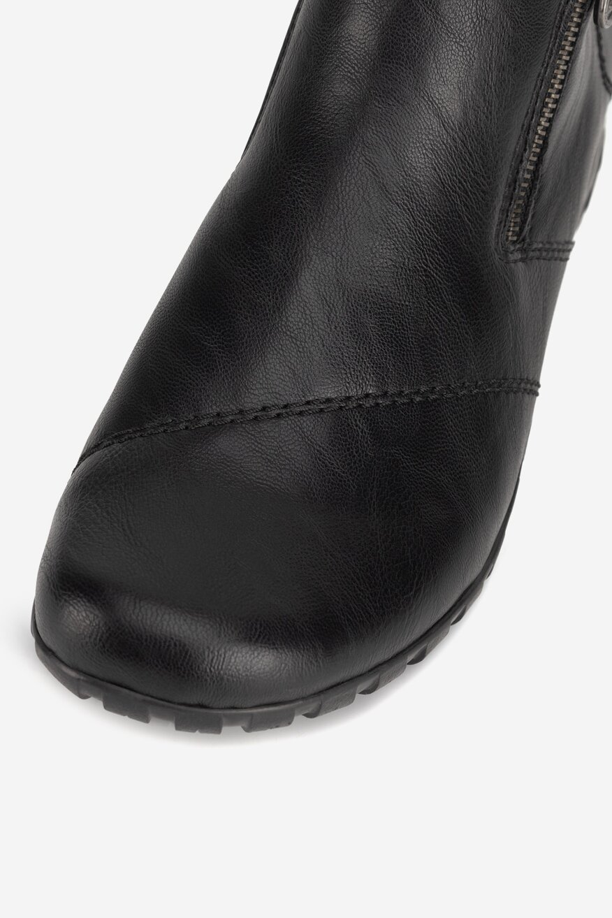 Ghete Rieker L4663-01 NEGRU - 2230068931024