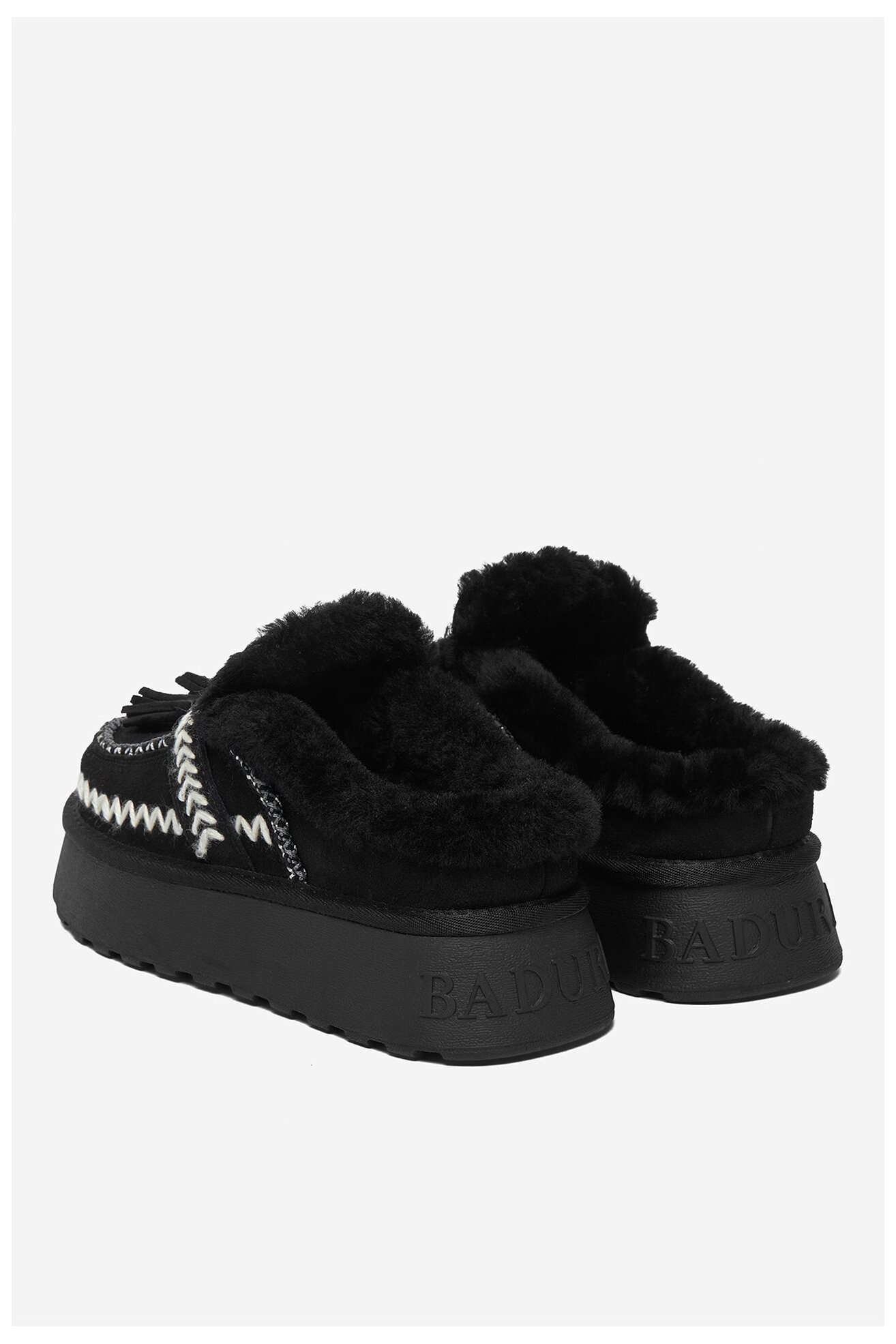 Papuci de casă Badura EO-CRYSTAL-TS6291 NEGRU