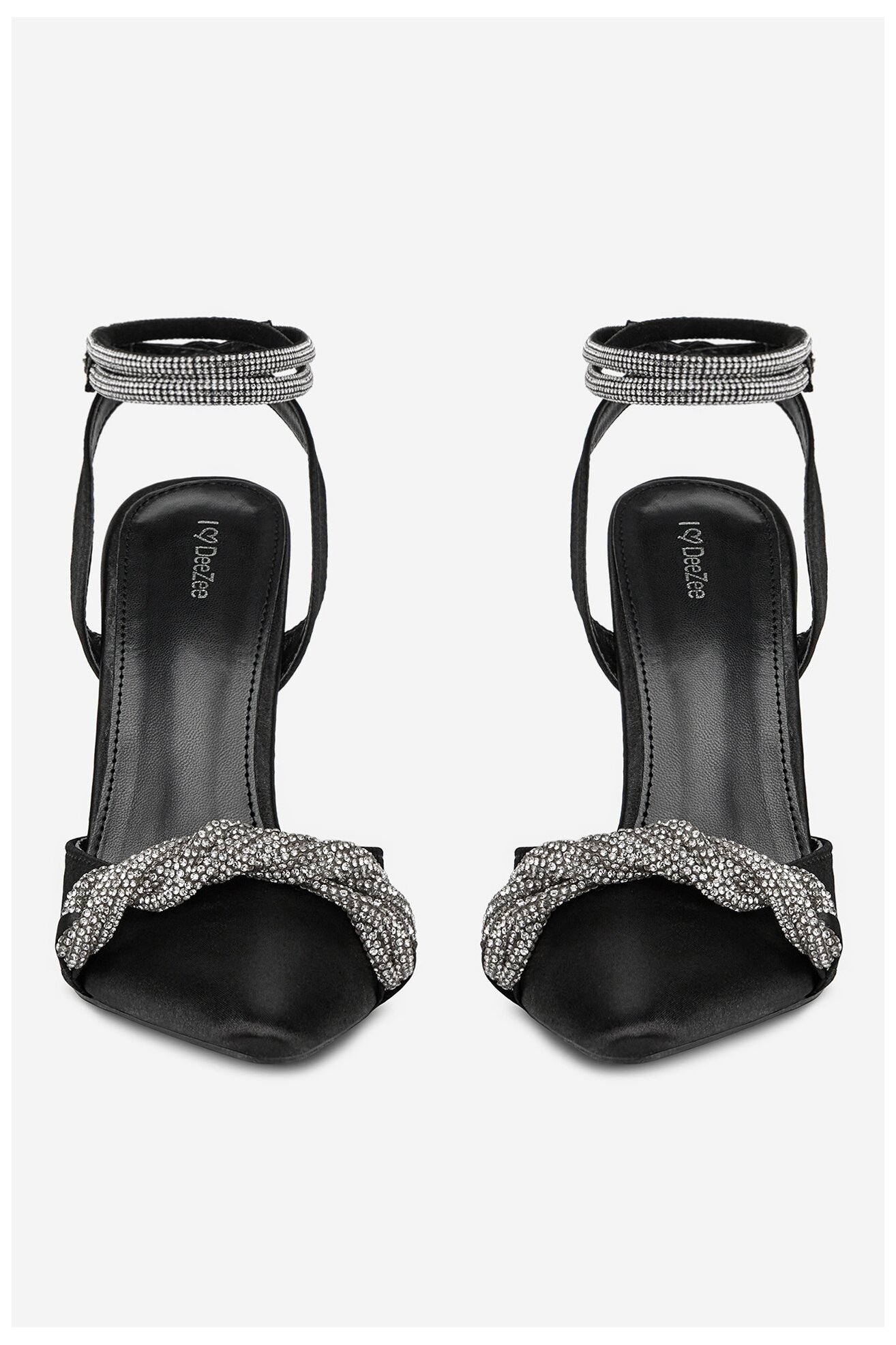 Pantofi cu toc DeeZee HT085-9 NEGRU