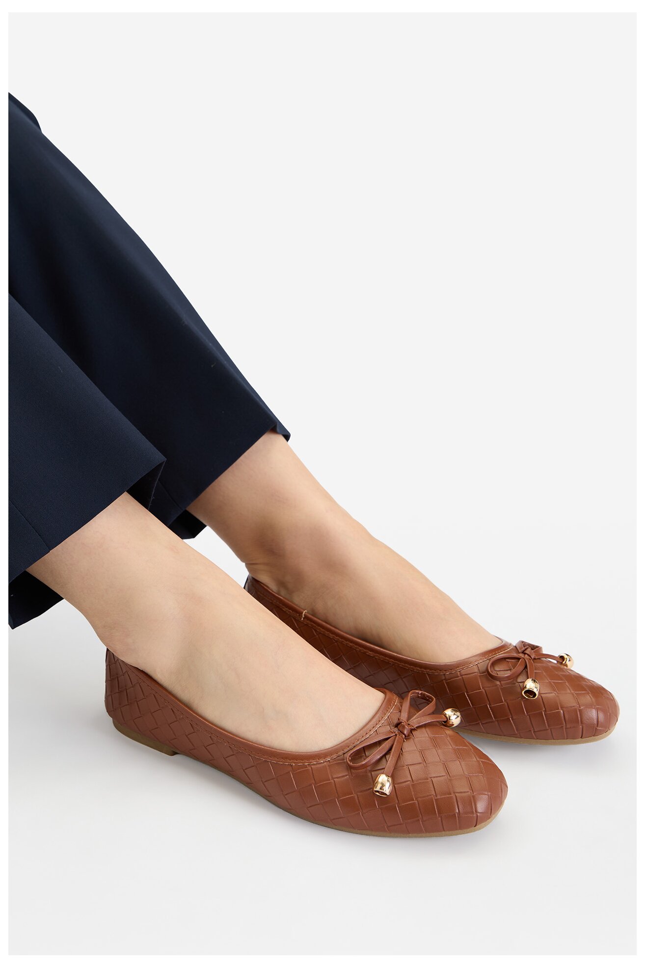 Балетки Jenny CEO-WSS21735-02 КОРИЧНЕВИЙ