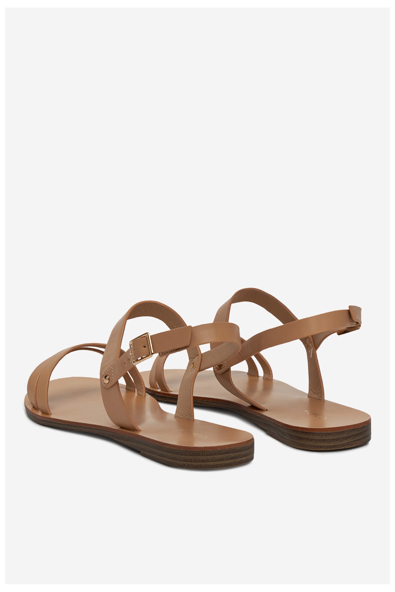 Sandały DeeZee E6720-101 Beżowy