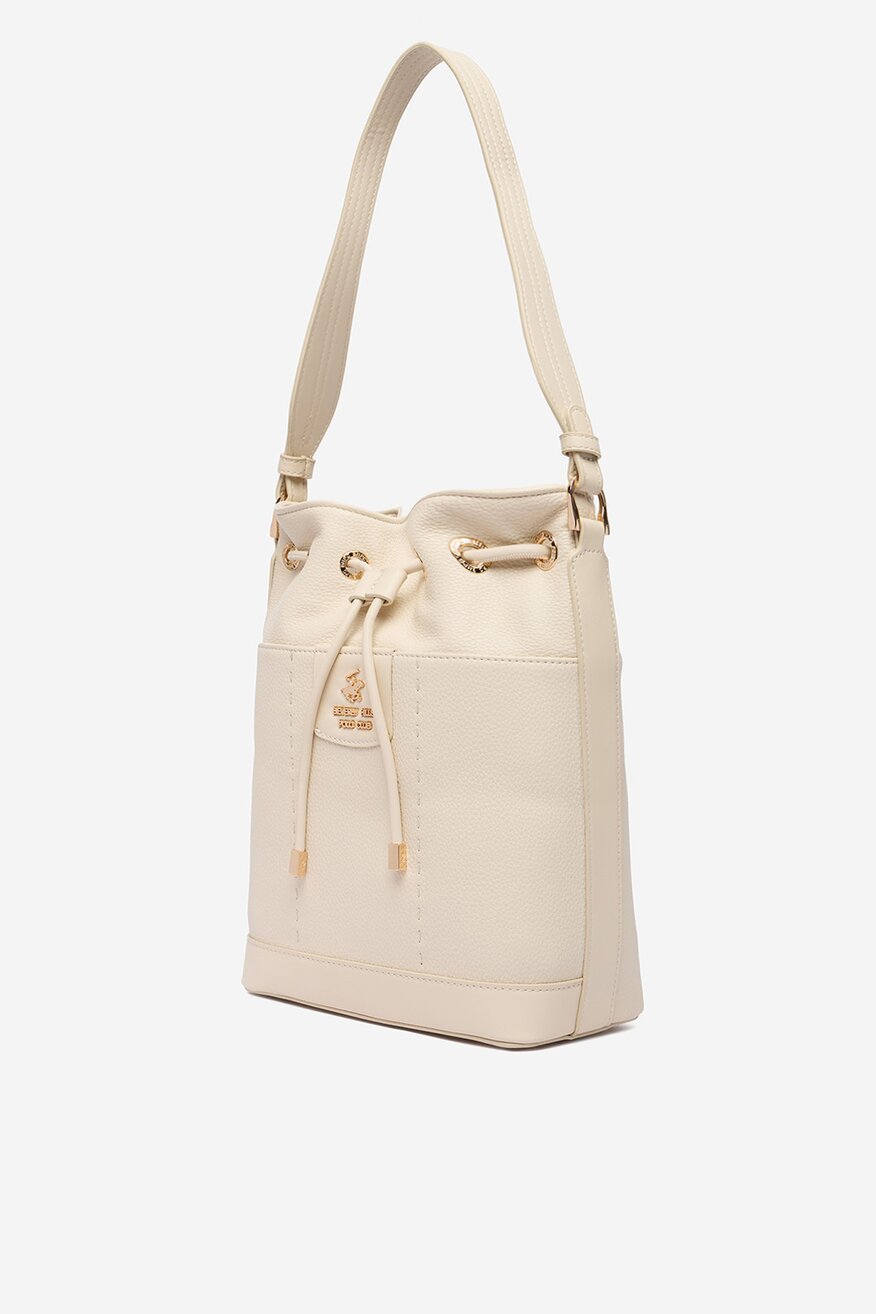 
                Дамска чанта Beverly Hills Polo Club СЛОНОВА КОСТ - 5906751598337