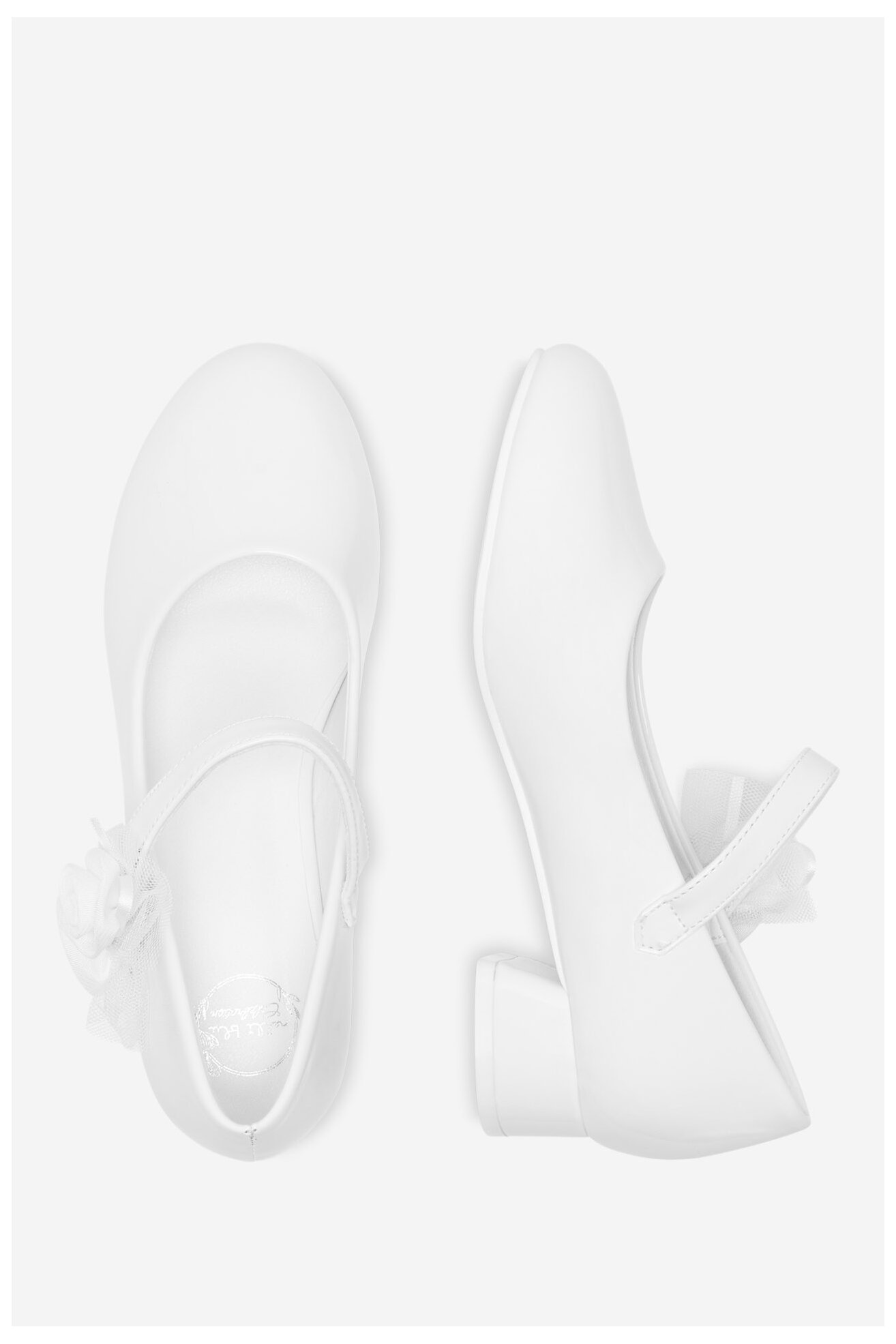 Baleriny Nelli Blu CM2301026-2 Biały