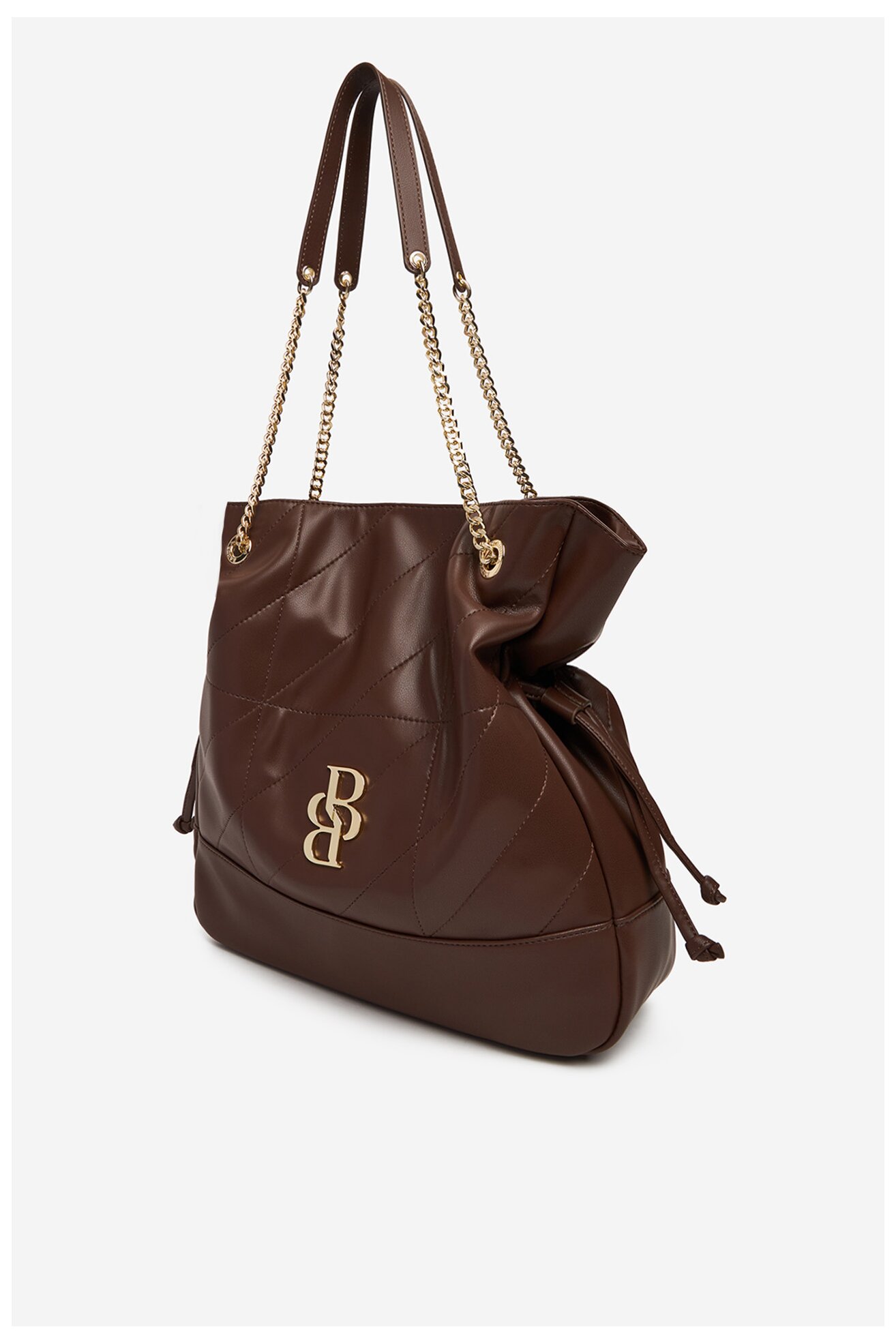 Kézitáska Badura EO-ADELE-LDA8042 SÖTÉTBARNA