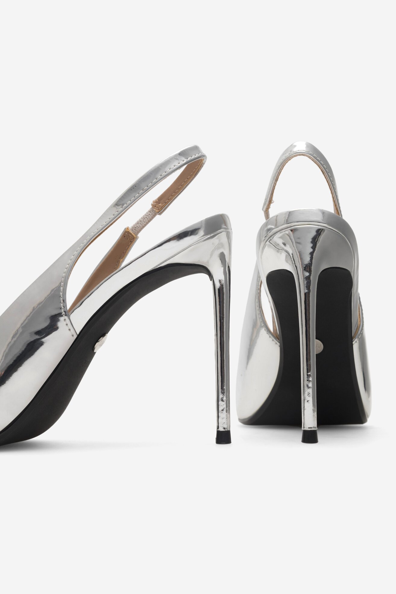 Czółenka NINE WEST AYANA ZL22045-1CC Srebrny